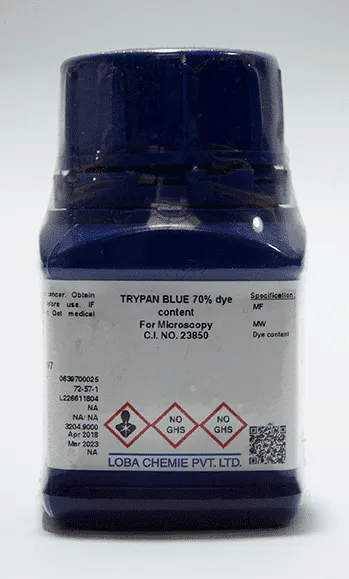 Azul de tripán	72-57-1 (500 ml)