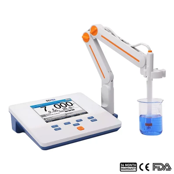 PH-B400 Medidor de pH de la parte de salida, 5 puntos de calibración PH400F